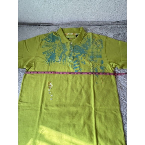 Enyce Clothing Co.-Green/Blue-Pullover Polo Shirt-Men’s 3XL-Embroidered-Used - Picture 5 of 12